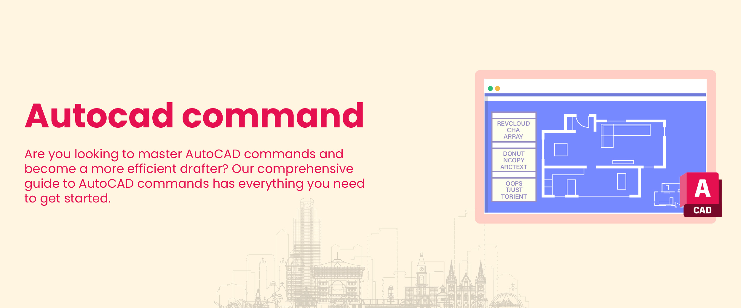 AutoCAD commands