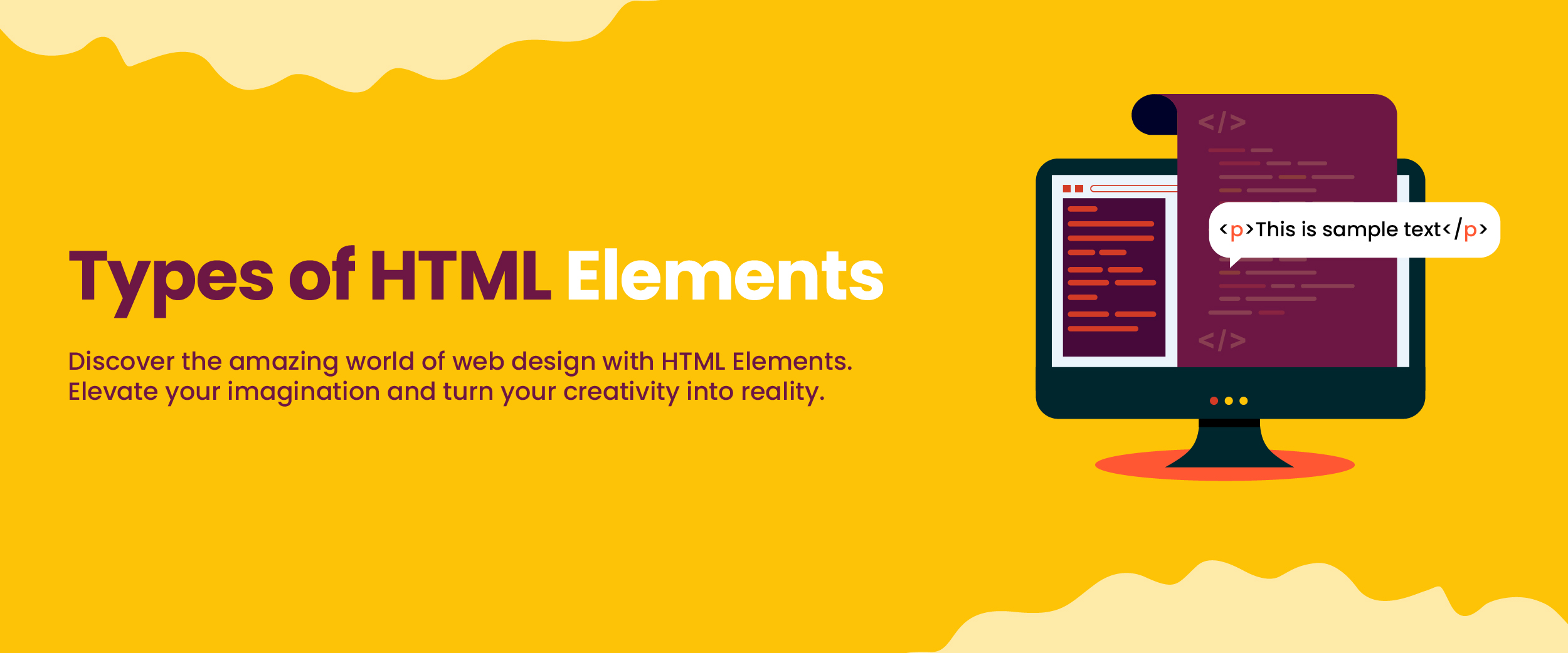 HTML Elements List