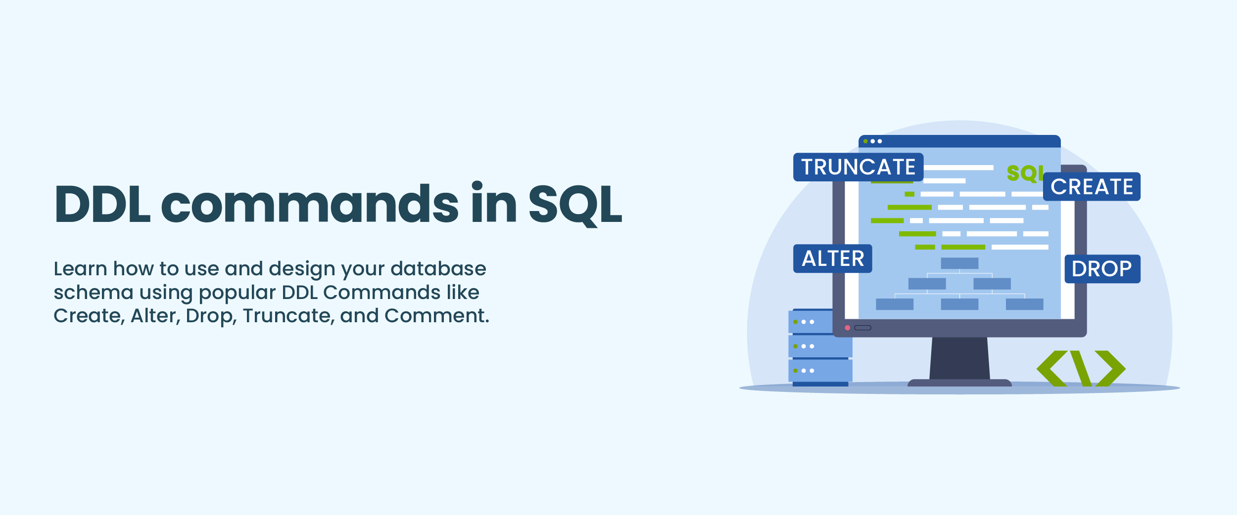 DDL Commands in SQL
