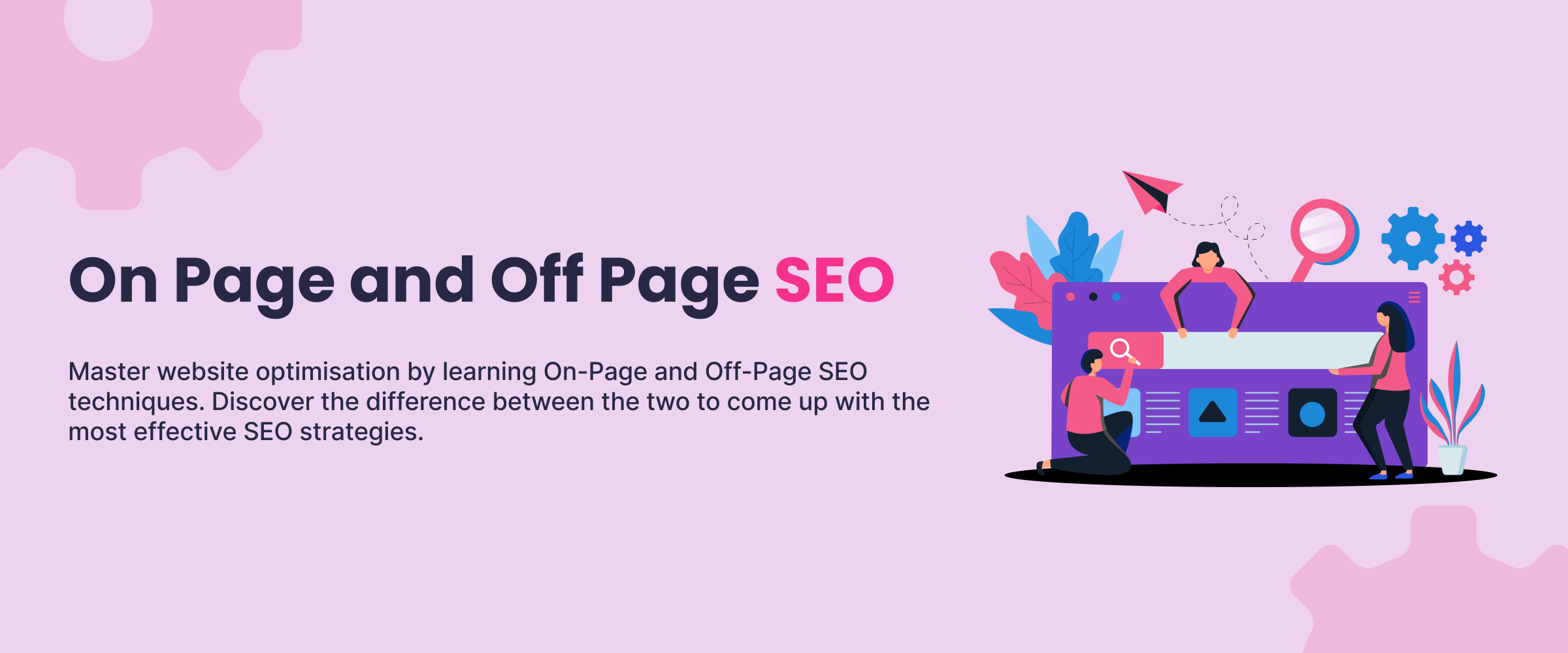 On page and off page SEO