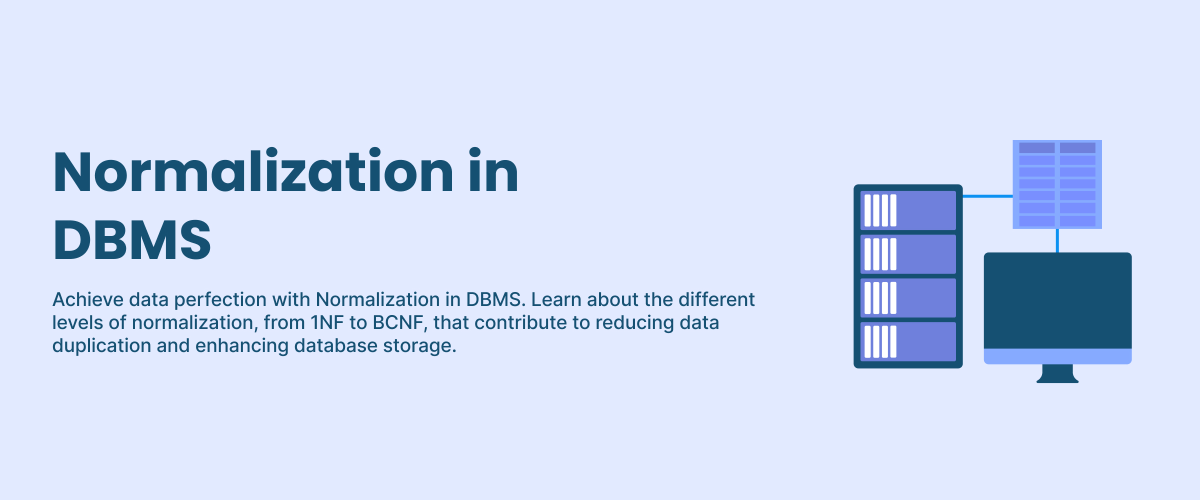 Normalization in DBMS