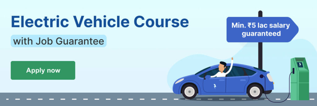 electric vehicle course with placement