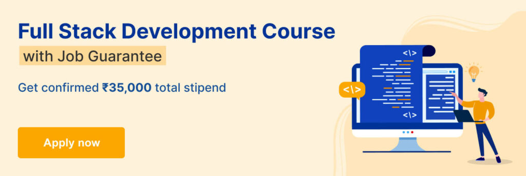 full stack developer course with placement guarantee
