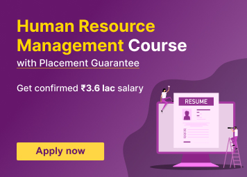HRM course with placement guarantee