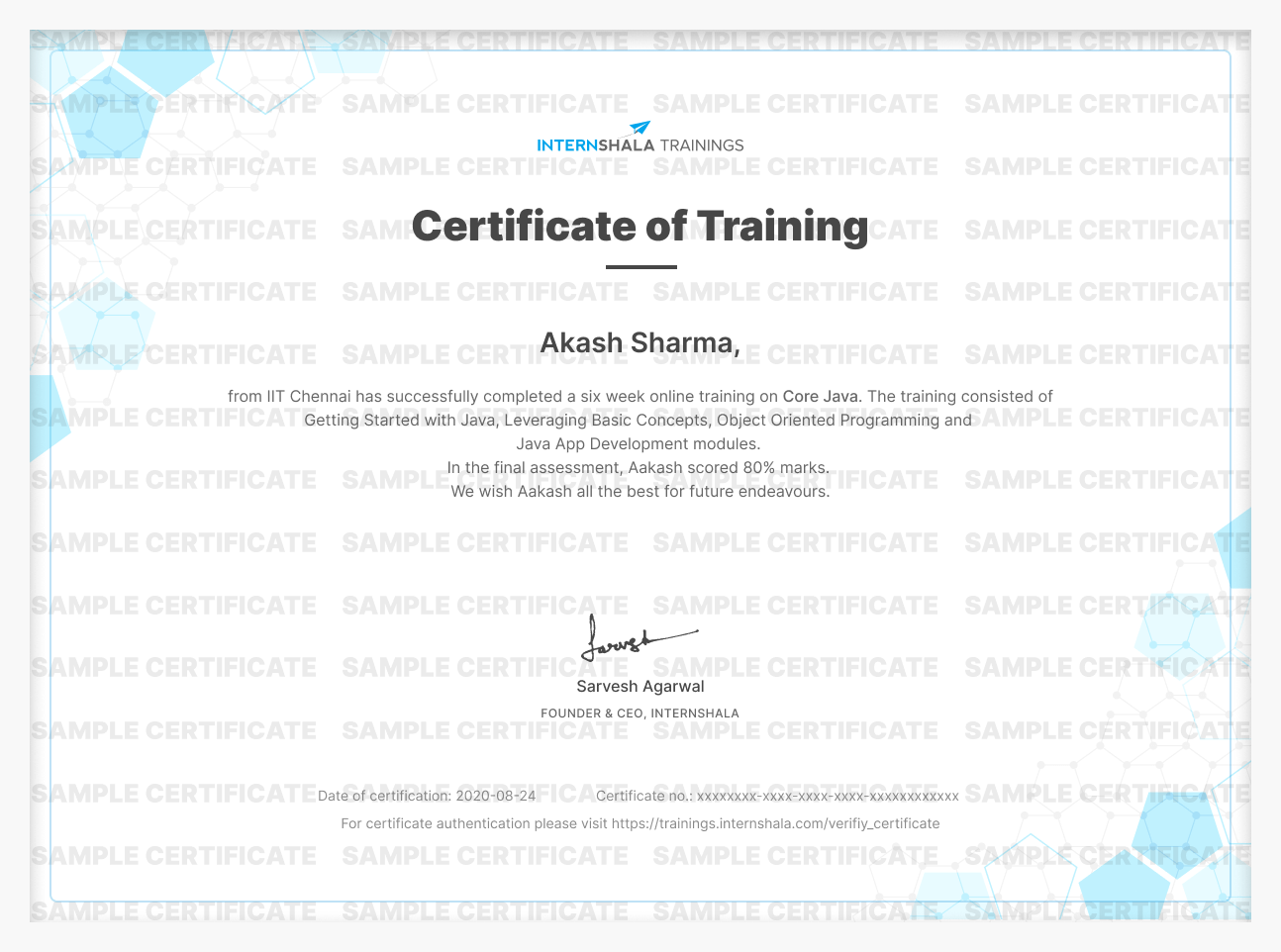Core Java Certification Training